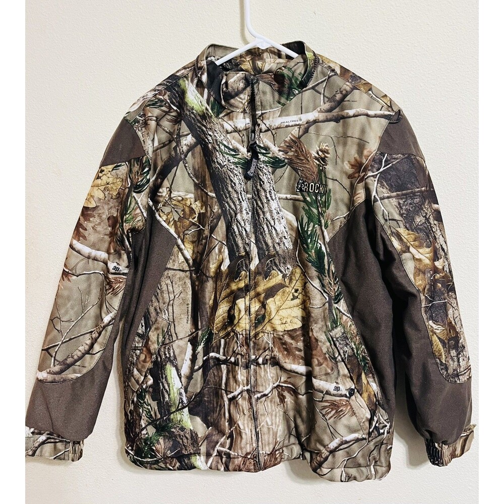 Rocky Jacket Mens Womens Small Camouflage Pro Hunter Insulated Waterproof Parka